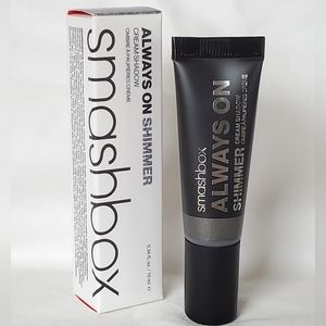 NIB Smashbox Always On Cream Eyeshadow in Charcoal Shimmer